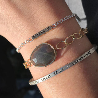 Stacked Bracelets with Meaning - Heather B. Moore