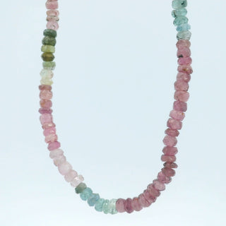 Multicolored Tourmaline Gemstone Strand