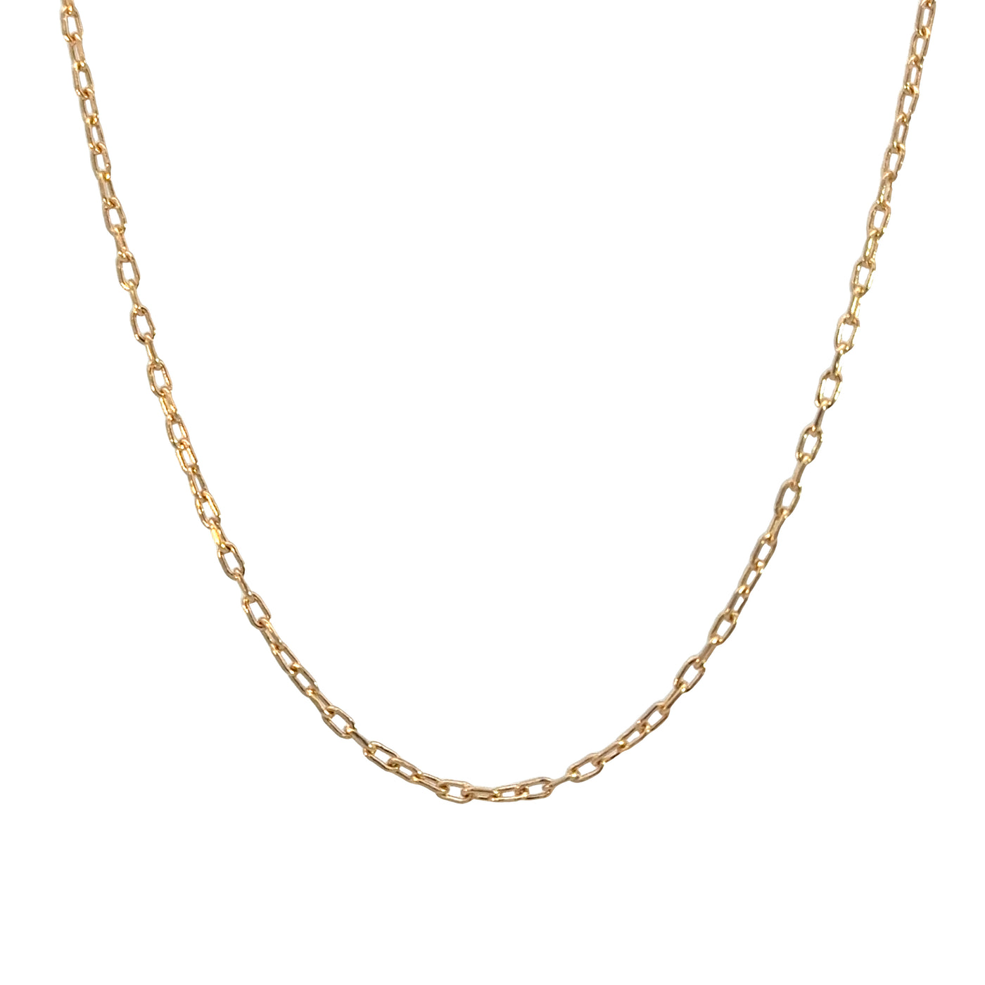 1.7mm Yellow Gold Chain