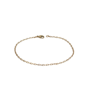 1.7mm Yellow Gold Bracelet