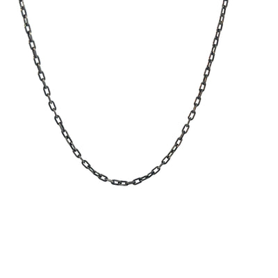 1.7mm Silver Patina Chain