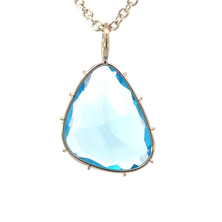 Medium Swiss Blue Topaz Harriet Stone