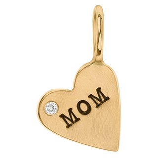 Mom Heart Charm