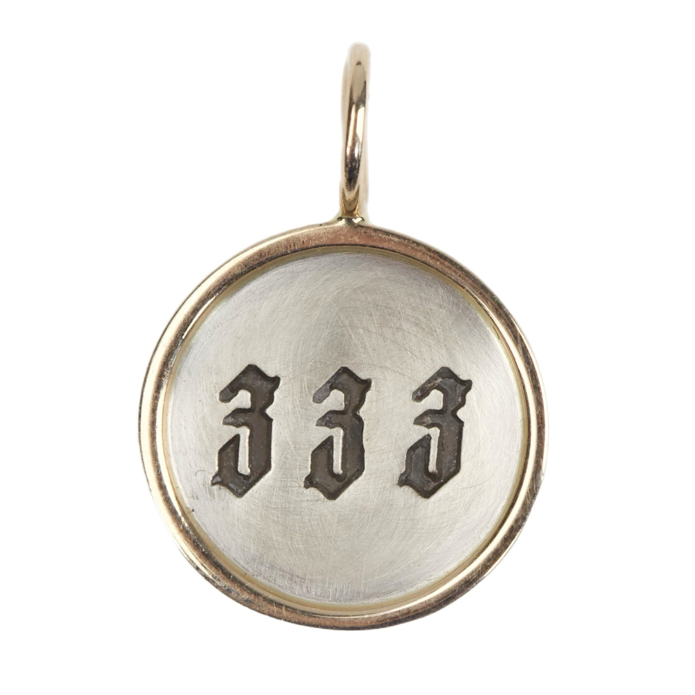 Angel Numbers Round Charm