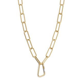 5.2mm Solid 14k Gold Link Hinge Chain