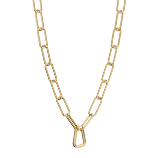 5.2mm Solid 14k Gold Link Hinge Chain