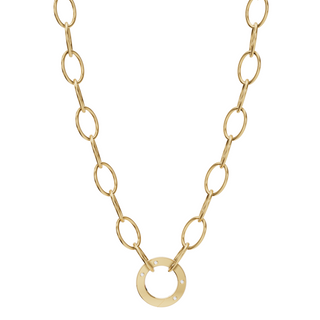 6.3mm Solid 14k Gold Hinge Chain