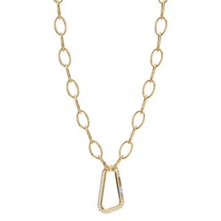 6.3mm Solid 14k Gold Hinge Chain