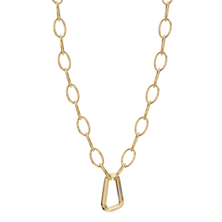 6.3mm Solid 14k Gold Hinge Chain