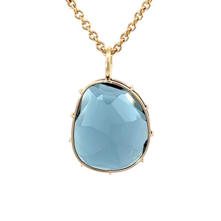 Medium London Blue Topaz Harriet Stone