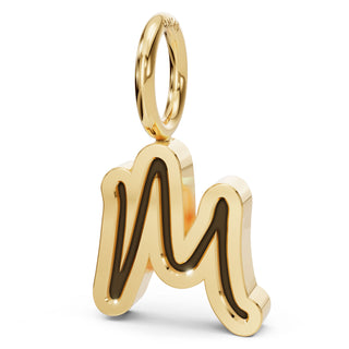 Gold Handwritten Initial Charm