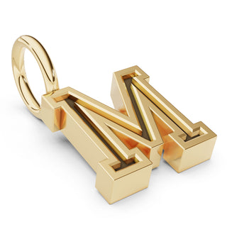 Gold Serif Initial Charm