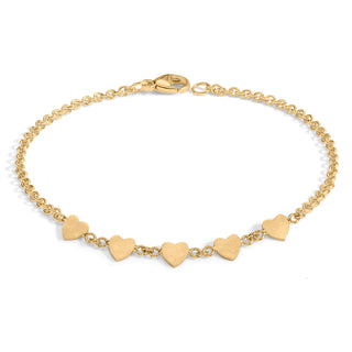 Gold Heart Bracelet