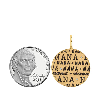 Nana Round Charm