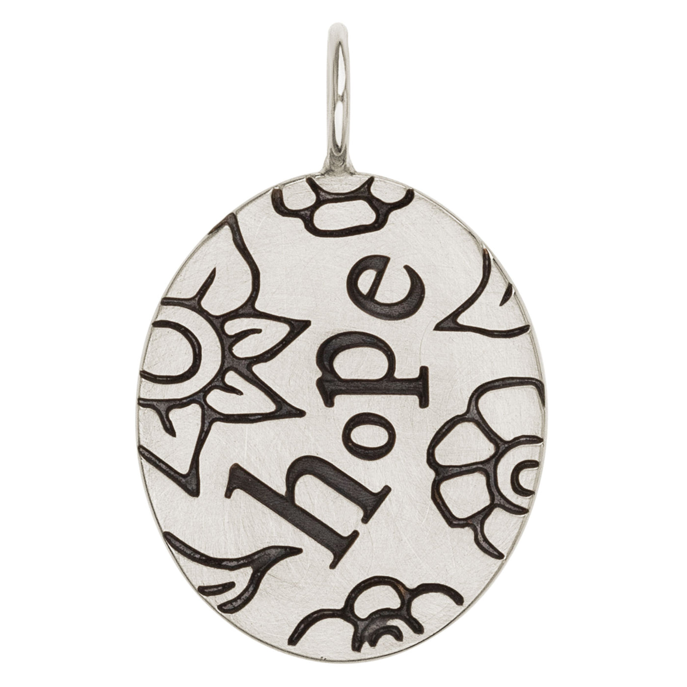 Hope Oval Charm