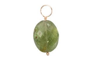 Tourmaline Faceted Wired Gemstone