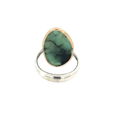 Emerald Elizabeth Stone Ring