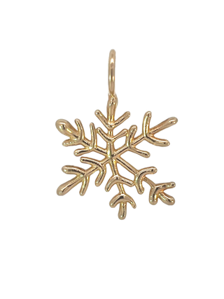 Gold Polished Snowflake