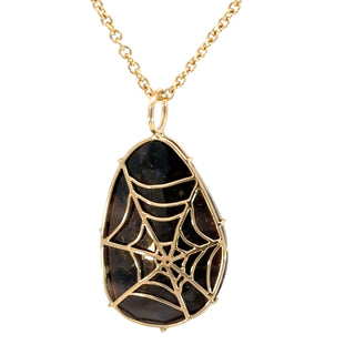 Spider Web Black Jasper Harriet Stone