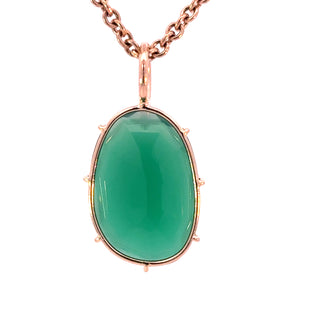 5.78ct. Green Onyx Harriet Stone