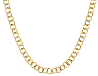 Gold Handmade Circle Chain