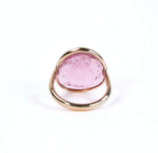 Pink Tourmaline Elizabeth Stone Ring