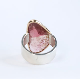 Pink Tourmaline Elizabeth Stone Ring