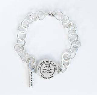 Grand Teton Marker Charming Bracelet