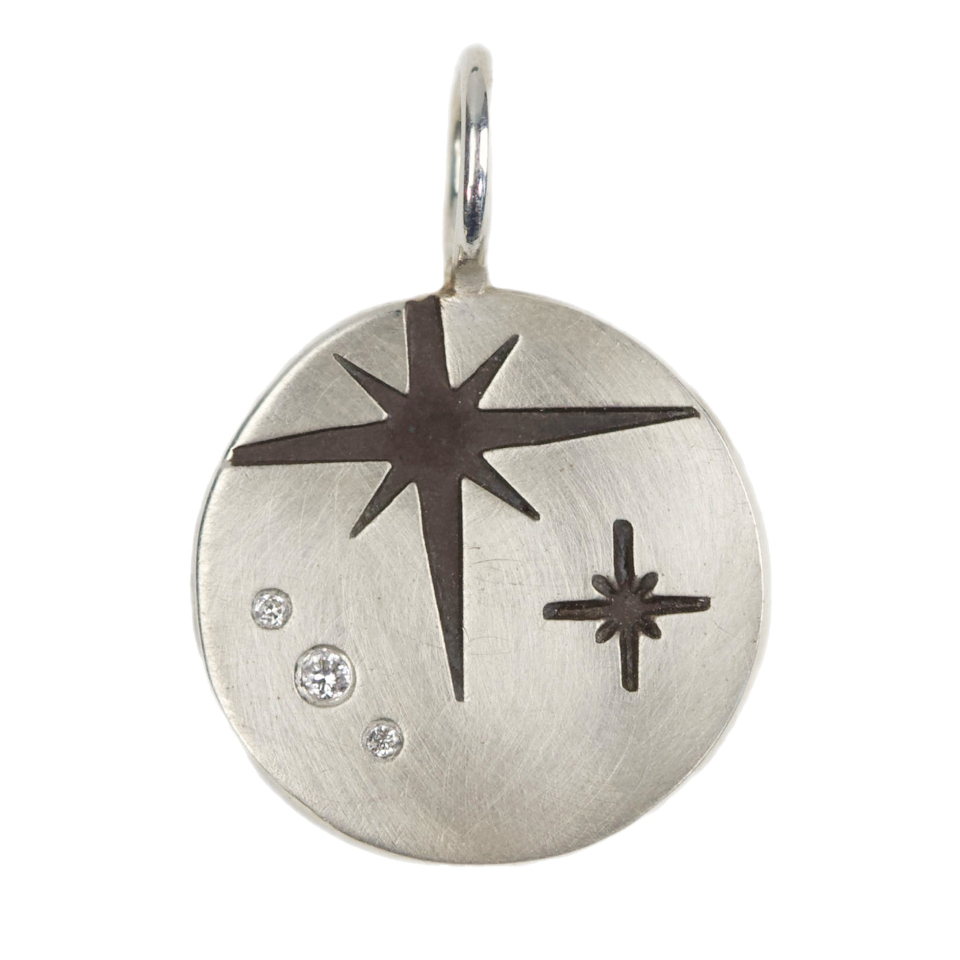 Starburst Small Round Charm