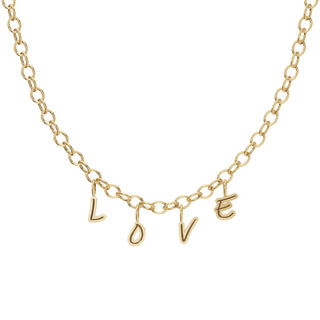 4.8mm Gold Love Chain