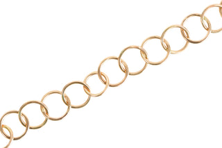 Gold Handmade Link 1 Bracelet