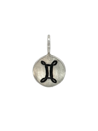 Zodiac Sign Round Charm