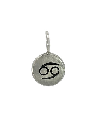 Zodiac Sign Round Charm