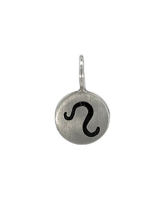 Zodiac Sign Round Charm