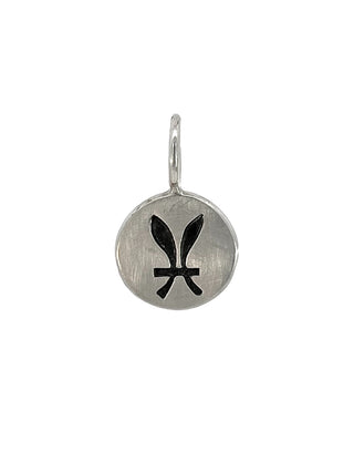 Zodiac Sign Round Charm