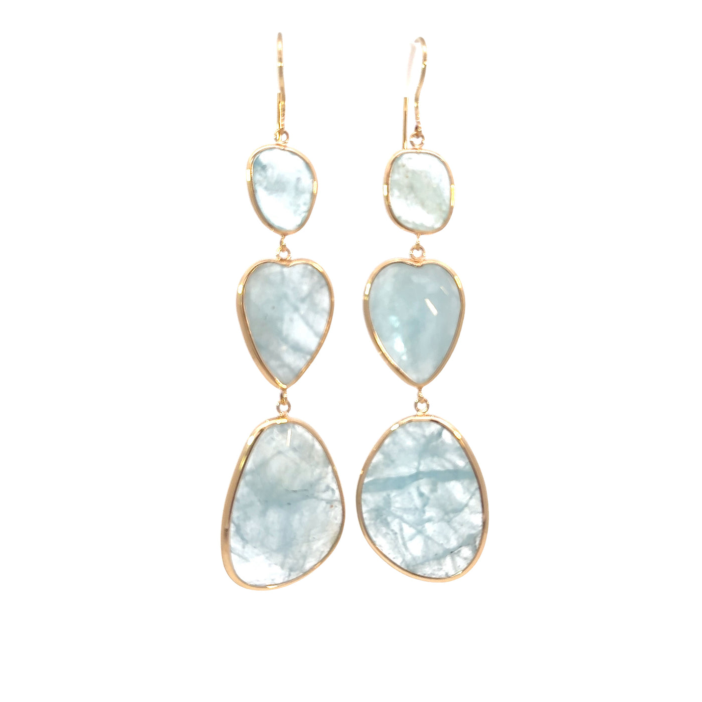 Aquamarine Elizabeth Stone Earrings