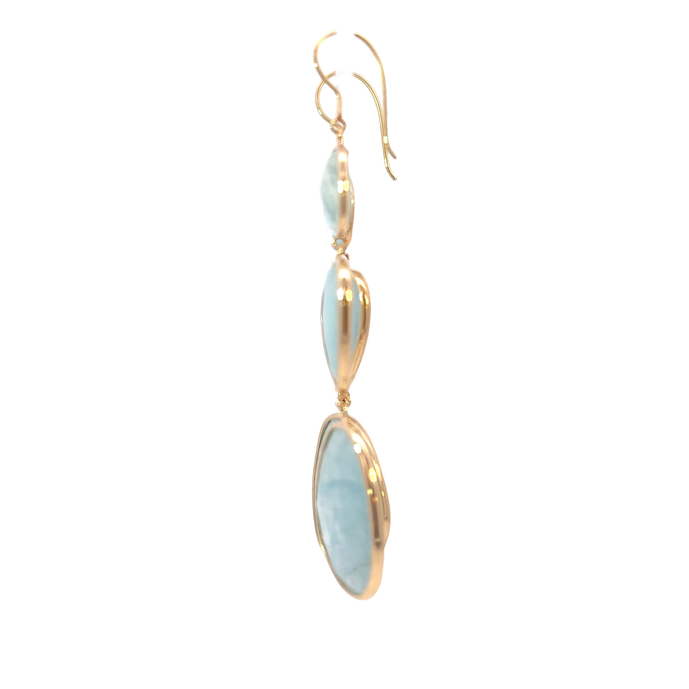 Aquamarine Elizabeth Stone Earrings