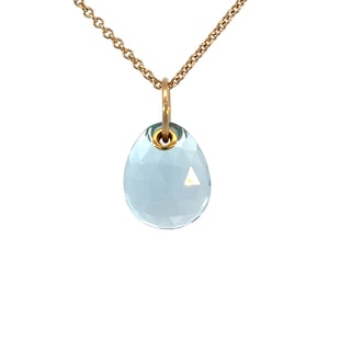 Small Swiss Blue Topaz Maggie Stone