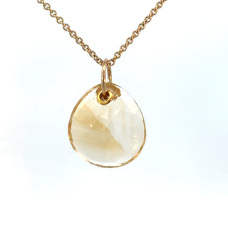 Large Citrine Maggie Stone