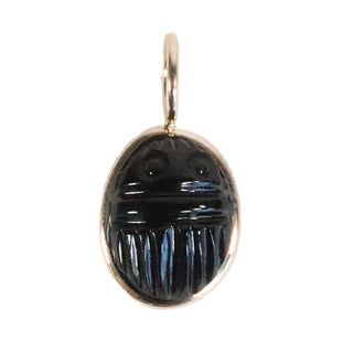 Carved Scarab Onyx Elizabeth Stone