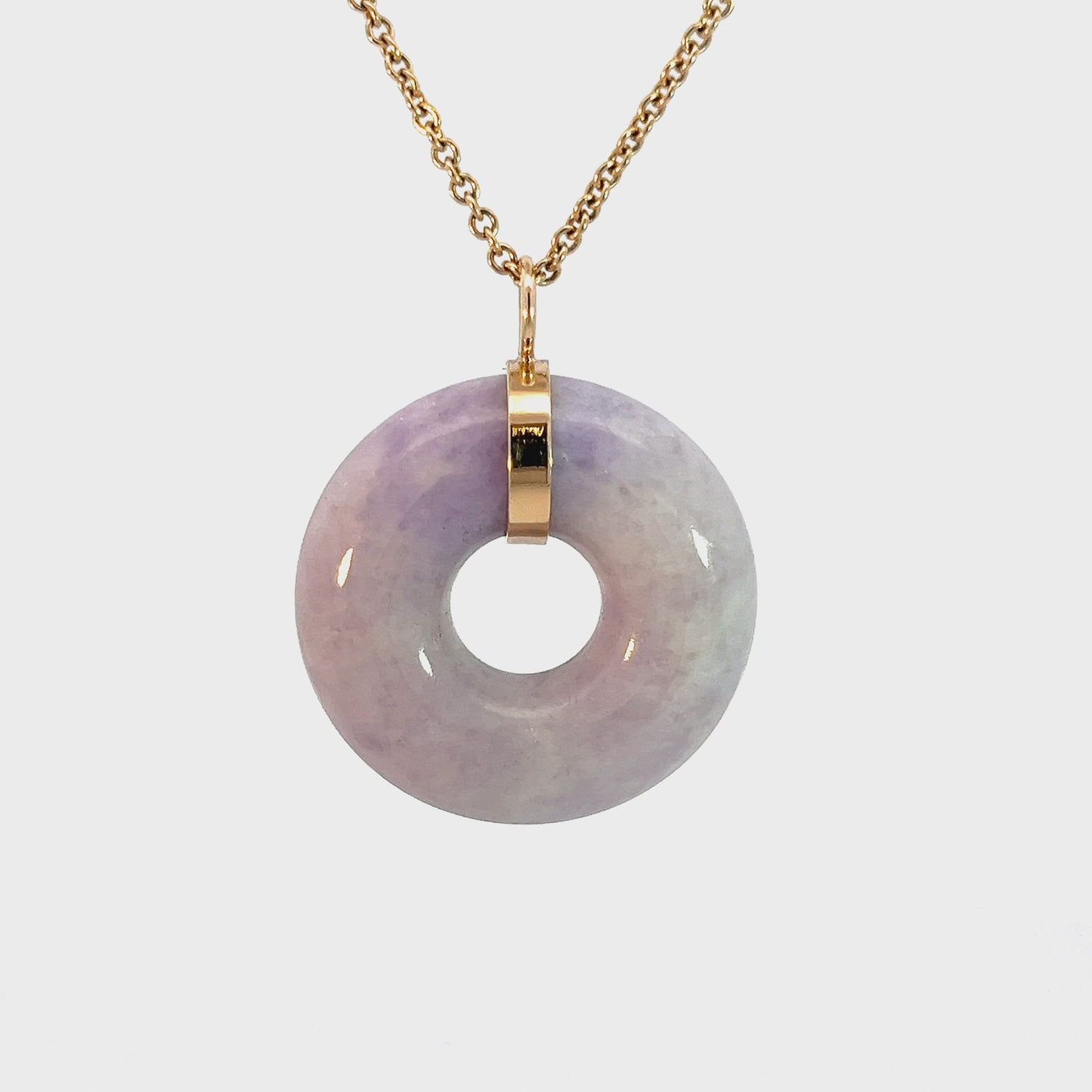 Light Purple Jadeite Donut