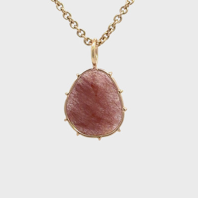 Small Red Rutilated Quartz Harriet Stone