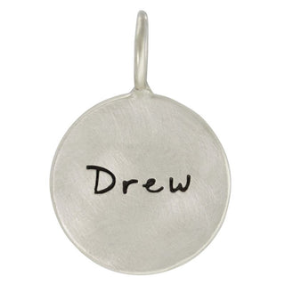 Name Round Charm