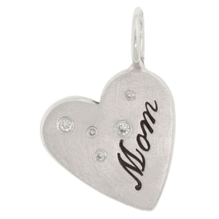 Mom Heart Charm