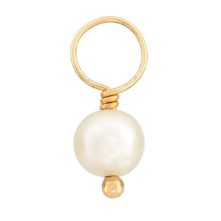 White Pearl Unfaceted Ball Gemstone