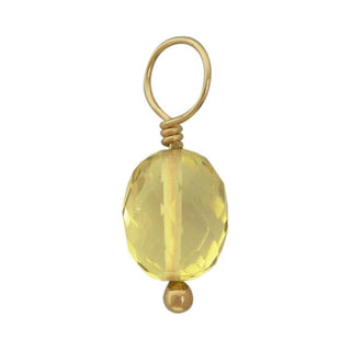 Citrine Faceted Oval Gemstone