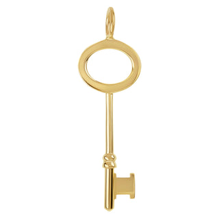 Large Gold Tiny Key