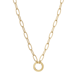 2.9mm Solid 14k Gold Link Hinge Chain