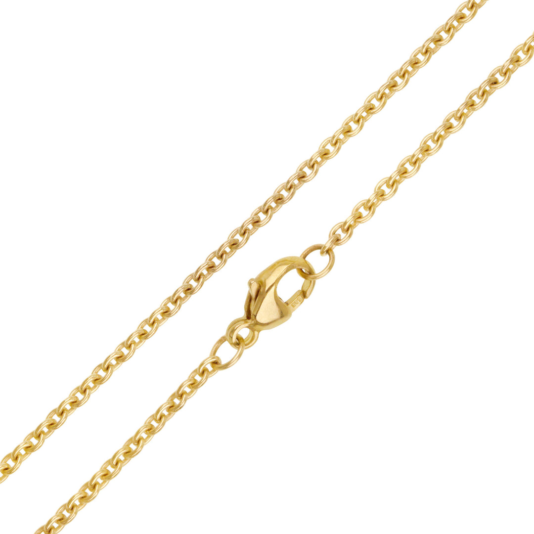 Round Cable Solid online Gold Unfinished Chain, 14K Gold Round Cable Chain, Strong Dainty Chain, Wholesale Chain, Small Gold Cable Chain, 038R27L01