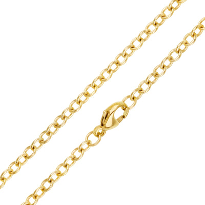 3mm Yellow Gold Chain